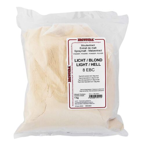 brewferm spraymallas 1kg vaalea 8 EBC