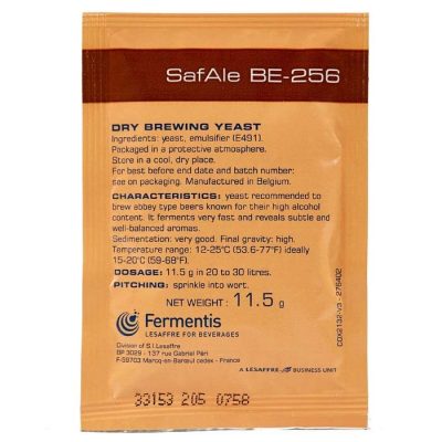 Fermentis SafAle BE-256 kuivattu oluthiiva 11.5g