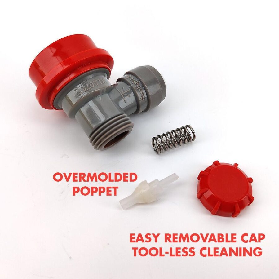 kl20756-duotight-8mm-ball-lock-liitin-kaasulle-1 Duotight 8mm - Ball lock liitin kaasulle on helppo purkaa