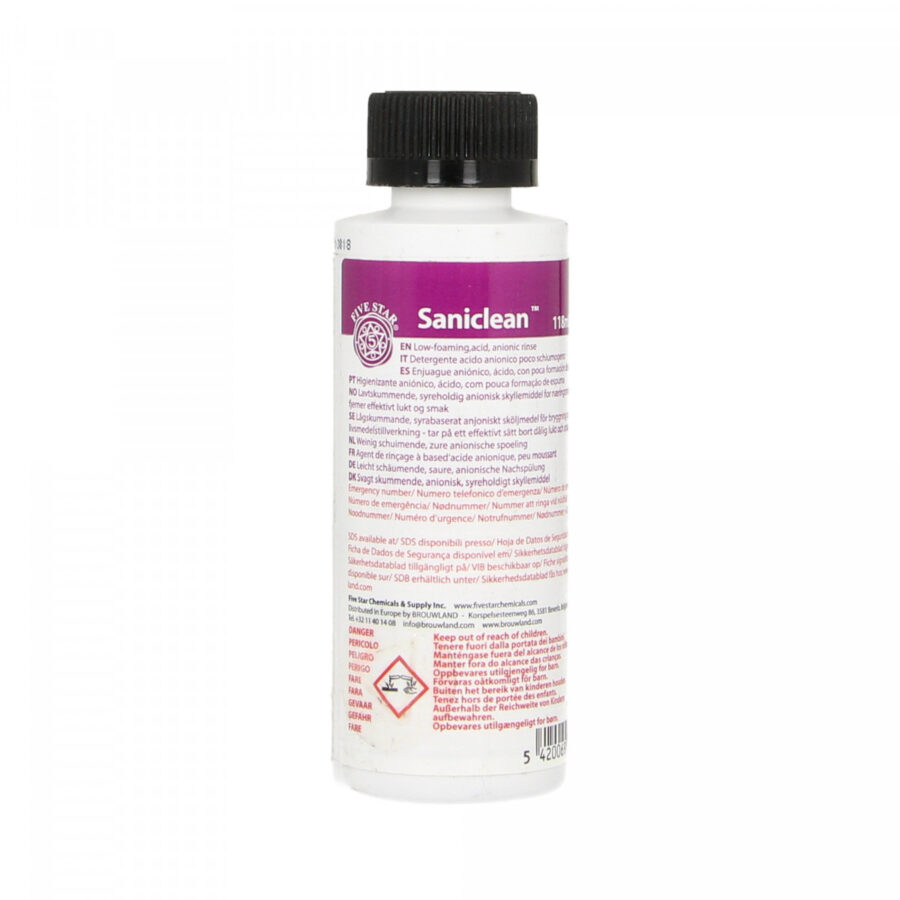 Desinfiointiaine FiveStar SaniClean 118ml