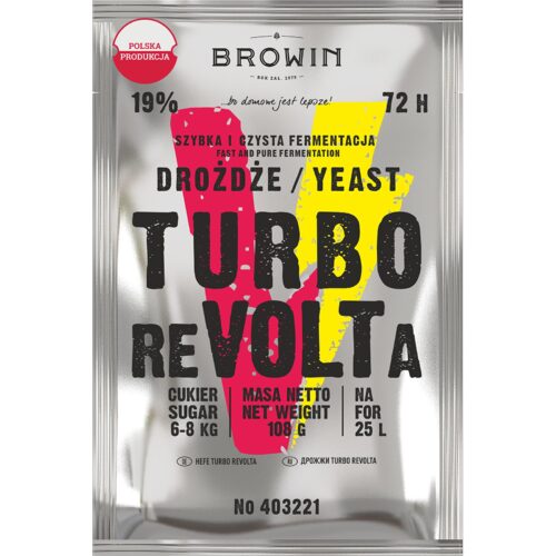 Turbo Revolta yeast 72h distillers yeast kiljuhiiva