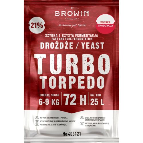 Turbo Torpedo 72H Distillers Yeast - Kiljuhiiva