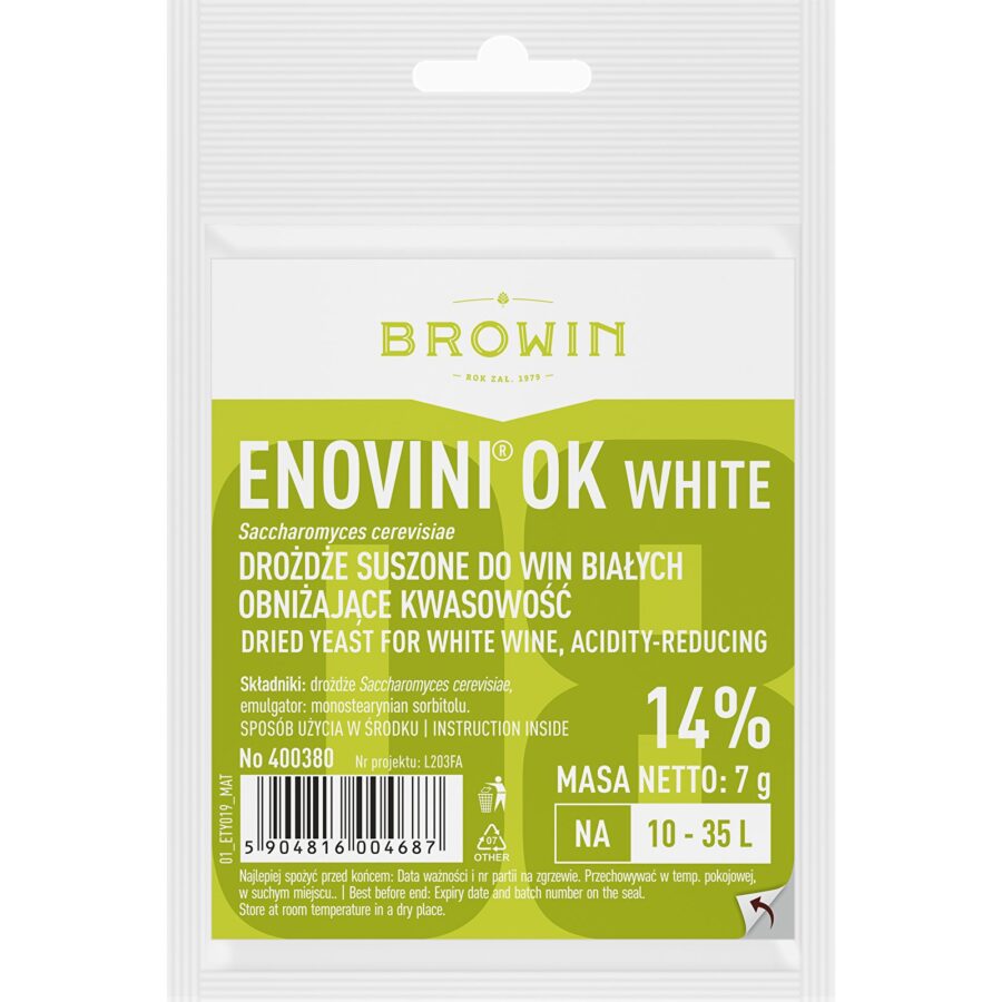 Enovini® OK WHITE viinihiiva
