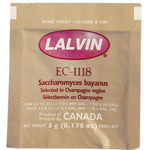 Lalvin EC-1118 shampanjahiiva - 5g