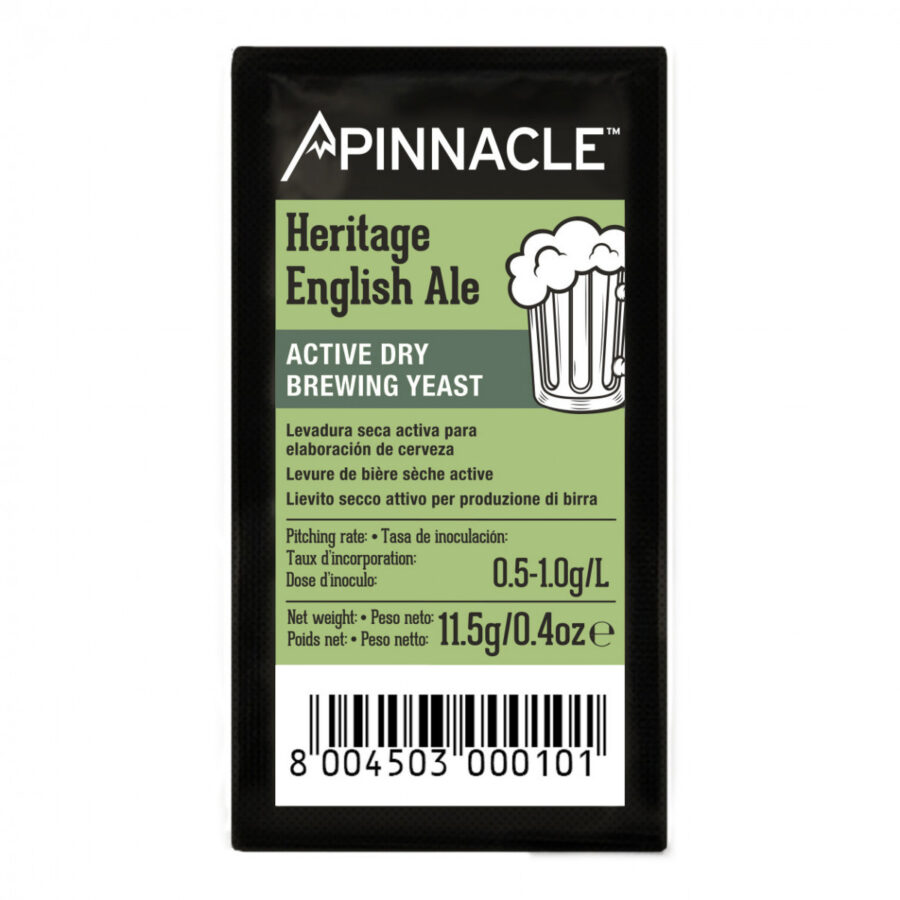 pinnacle kuivattu oluthiiva heritage english ale 11.5 g
