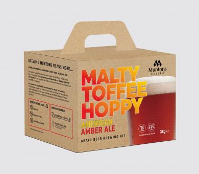 MUNTONS Flagship American Amber Ale, 3 kg, reseptipaketti