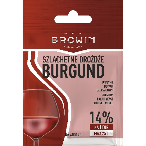 Burgund nestemäinen viinihiiva, 20 ml.