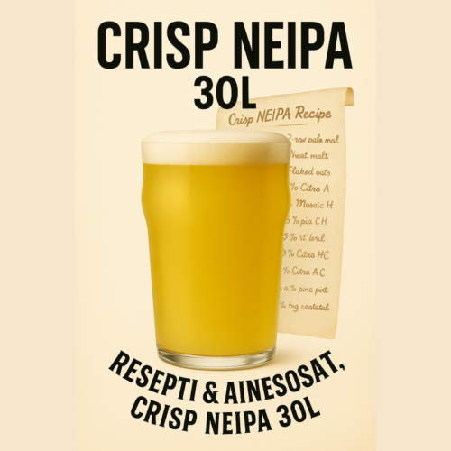 Crisp NEIPA 30L - Resepti