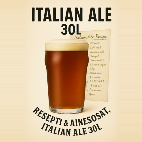Italian Ale 30L - Resepti