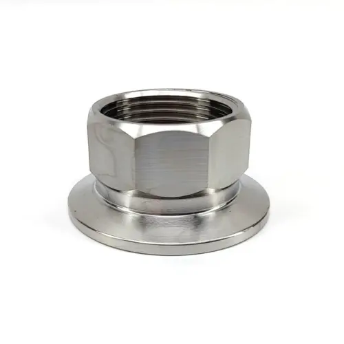 1,5" Tri-Clover - 1" naaras BSP kierteellä