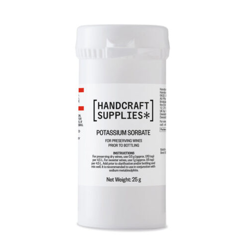 HS Wine Stabilaser - stabilointiaine viinille (Potassium Sorbate), 25 g