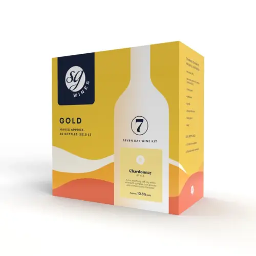 SG Wines Gold Chardonnay Style, 30 pullon (22,5 L) Valkoviinin rypälemehupakkaus