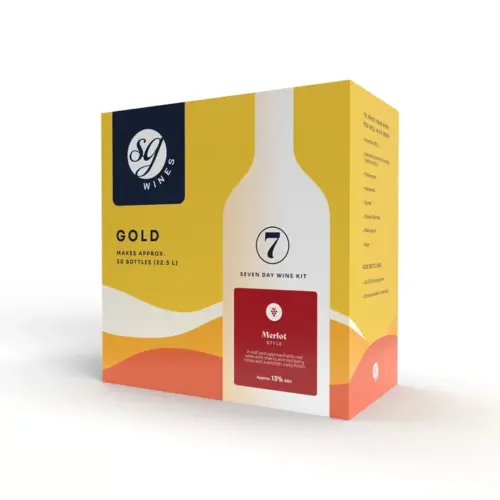 SG Wines Gold Merlot Style, 30 pullon (22,5 L) Punaviinin rypälemehupakkaus