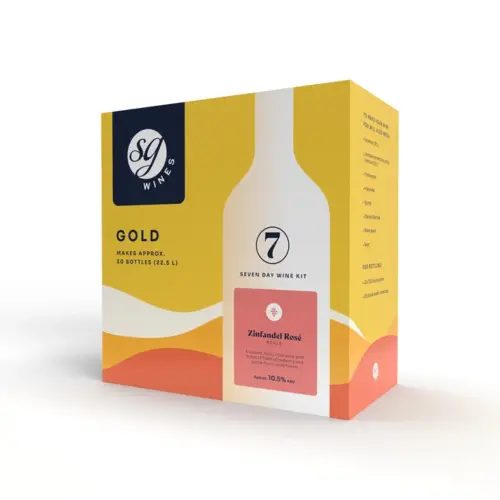 SG Wines Gold Zinfandel Rosé Style, 30 pullon (22,5 L) Roseeviinin rypälemehupakkaus