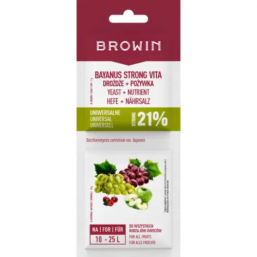 Bayanus hiiva + ravinne Universal Enovini® BAYA VITA -17 g