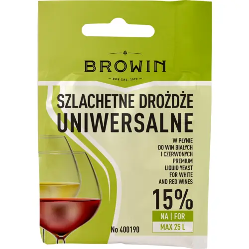 Universal nestemäinen viinihiiva, 20 ml